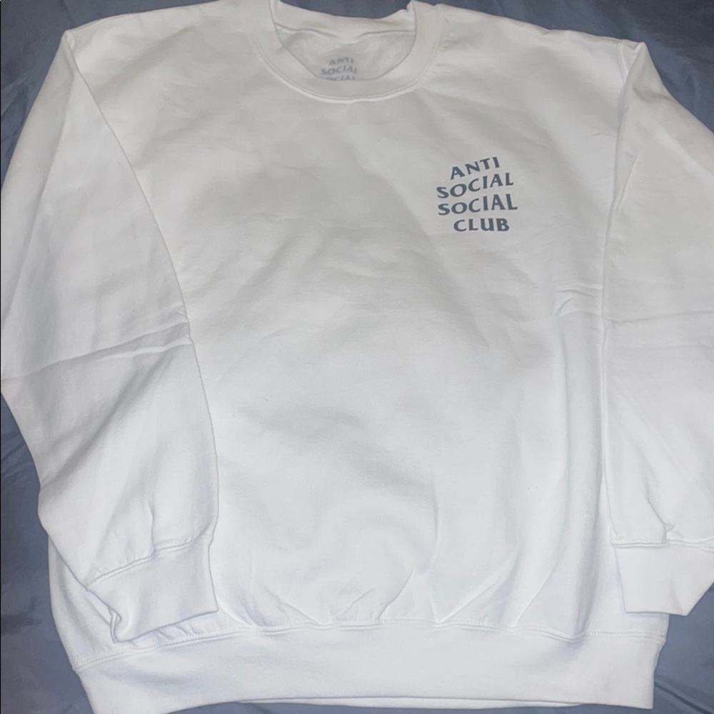 Anti Social Social Club White Sweater